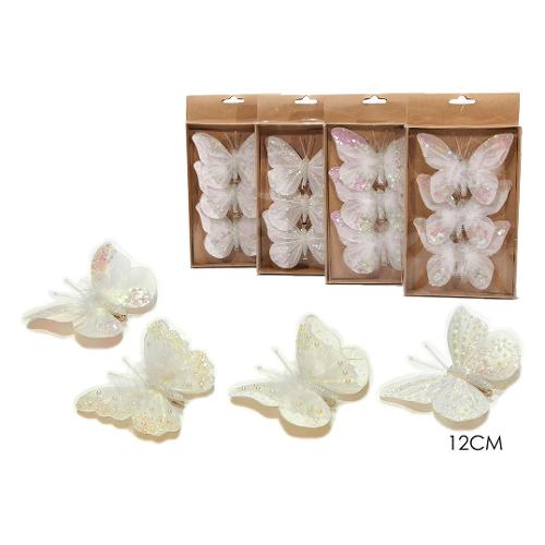 General Trade Farfalle 3Pz colore assortito (12 cm) 429646