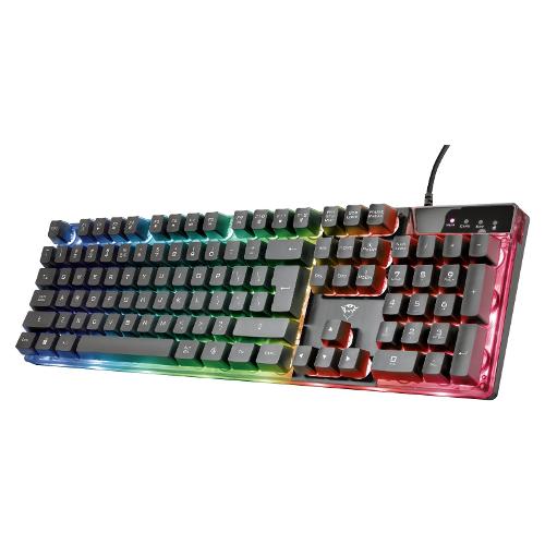 Trust Tastiera computer GXT 835 Azor Black 23822