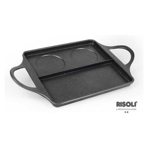 Bistecchiera FACTOTUM Bb Burger Nero 40 x 24 x 6 cm 00100BDR 40GS0