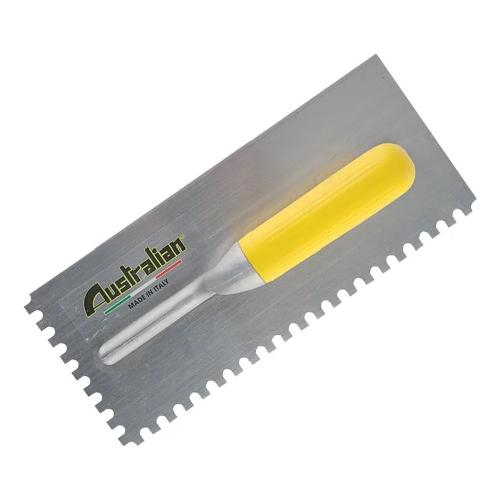 Australian Frattone ad una mano con lato dentato Dt. 12 cm (28x12 cm) F281212X12D