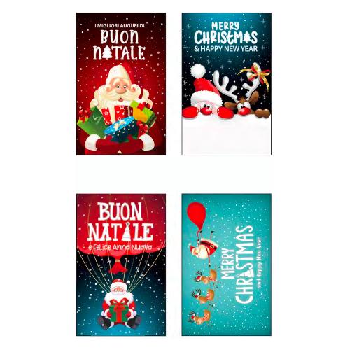 Marpimar Biglietto auguri natale (13,5x8,5cm) Assortito ABNB17