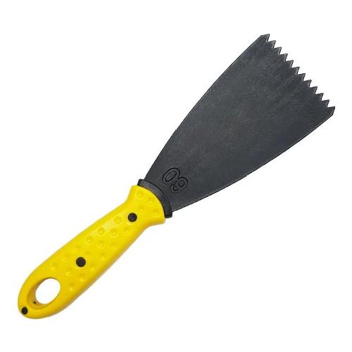 Australian Spatola dentata per colle giallo l. 60 mm SPD60