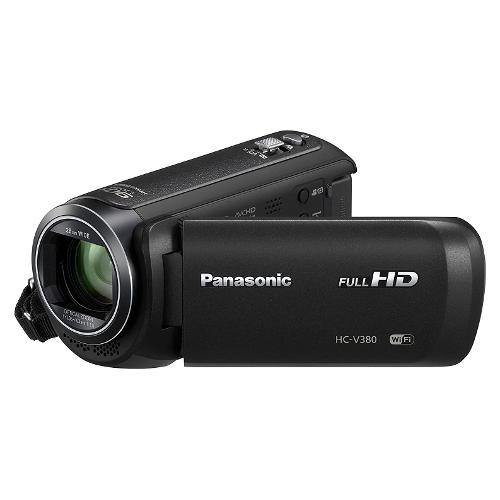 Panasonic Videocamera V SERIES Twin Full HD Wireless Black HC V380EG K 50x