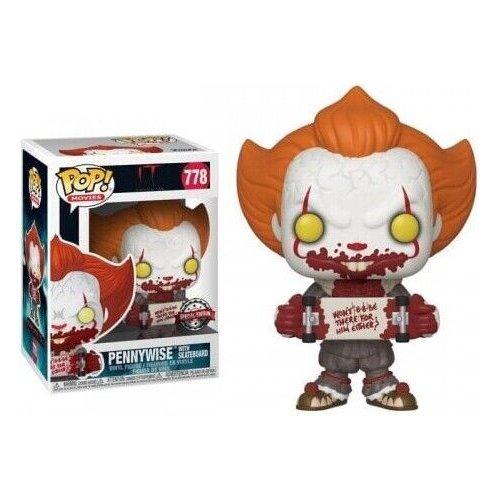 Funko POP MOVIES Pennywise Skateboard 778 40628