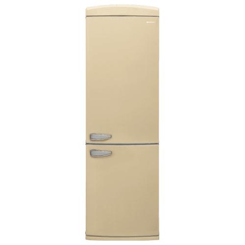 Sharp Frigorifero e congelatore Combinato RETRO' Total No Frost Beige SJ RA10RMXJD EU classe D (60,5x68,1x190,1cm)