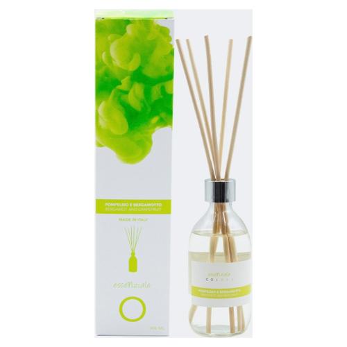 Oniusa Profumatore a sticks (300ml) Pompelmo e Bergamotto ESSENZIALE COLORS 058