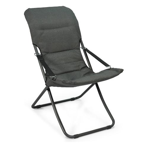 Stiliac Poltrona canapone FLORIS Grigio 6510