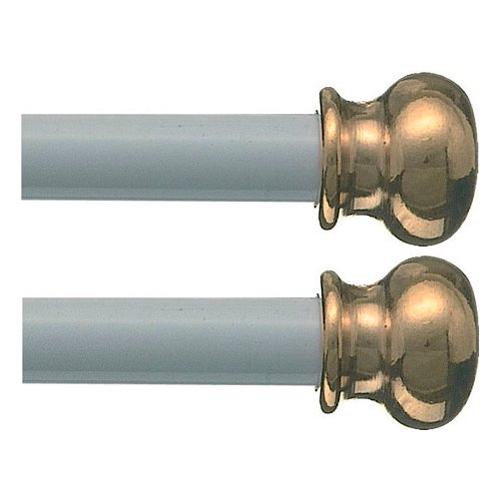 B&B Padova Set bacchette tende Cipolla Bianco e Oro 21007 (60x0,7 cm)