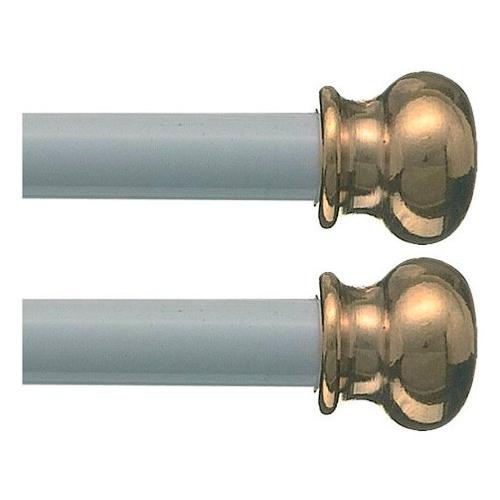 B&B Padova Set bacchette tende Cipolla Bianco e Oro 21005 (40x0,7 cm)