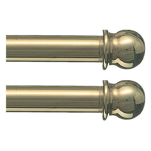 B&B Padova Set bacchette tende Pallina Oro 21053 (60x0,7 cm)