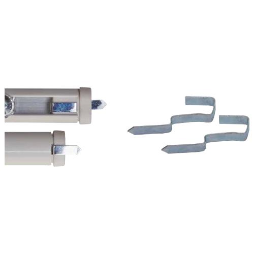 B&B Padova Set supporti bacchette tenda Nelly Assortito 20333 6 pz