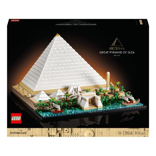 LEGO La Grande Piramide di Giza ( 1476 pz ) ARCHITECTURE 18a+ 21058
