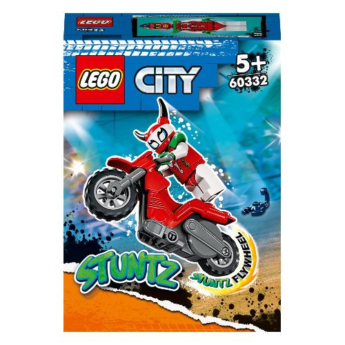 LEGO Stunt Bike​ Scorpione Spericolato ( 15 pz ) CITY STUNTZ 60332