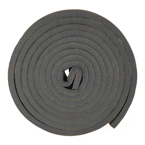 Geko Paraspifferi BLIND guarnizione profilo piatto h.10 mm 1,5cm x 8m Nero 1310 2