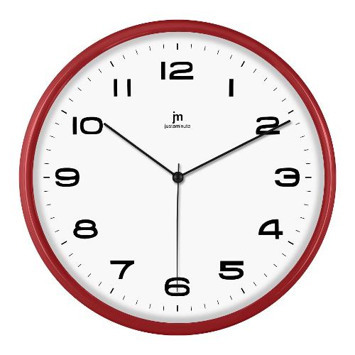 Orologio da parete JUSTAMINUTE Rosso D. 28cm 00842R