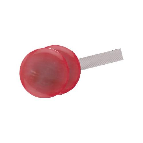 B&B Padova Set fermatende 2 pz MADREPORA Magnetici con Fettuccia Rosso 08025954