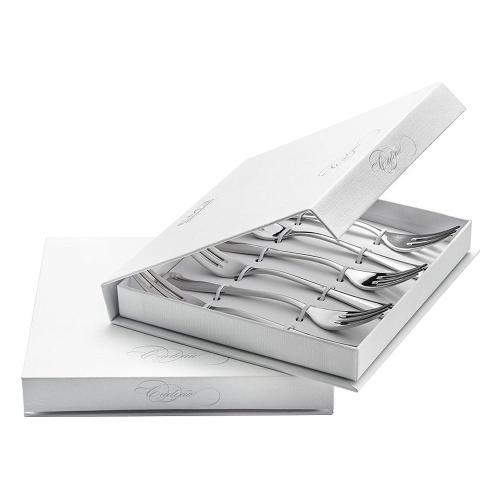 Eme Set forchette dessert 6 pz Inox (19cm) INFINITY Cromo lucido PL6180IN10