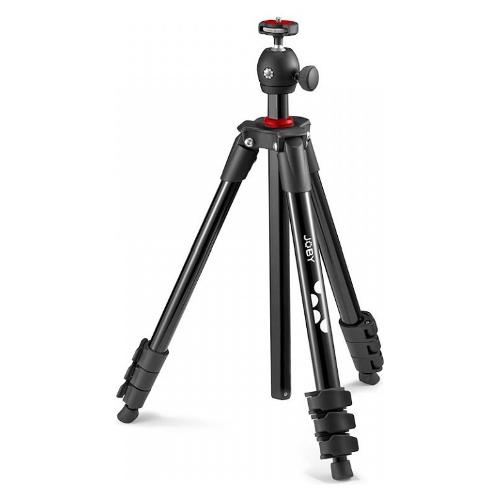 Joby Treppiede con Testa 1,5 Kg COMPACT Light Kit Black e Red JB01760 BWW