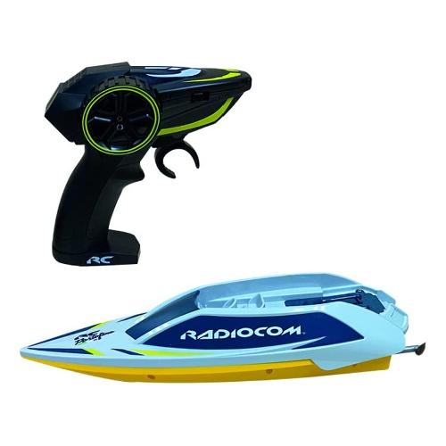 Ods Motoscafo radiocomandato Waves Portofino (27cm) RADIOCOM Azzurro 40802
