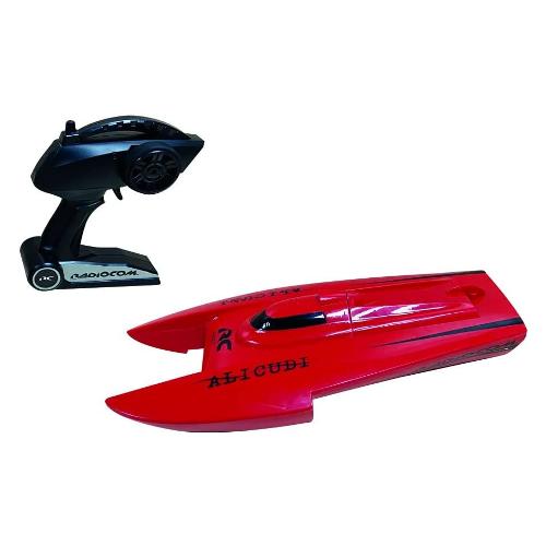 Ods Motoscafo Radiocomandato Waves Alicudi (39,5cm) RADIOCOM Rosso 40804