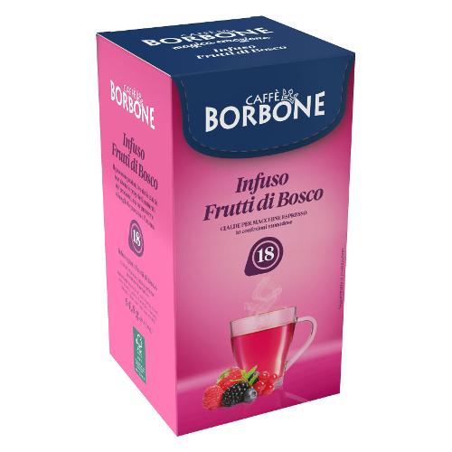 Borbone Cialda ESE 44mm Infuso ai Frutti di Bosco 18 pz Bevande vegetali