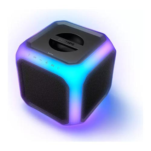 Philips Cassa party Cube Bluetooth Black e Silver 80W TAX7207 10