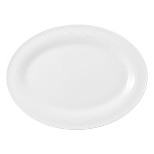 Seltmann Piatto portata Porcellana (28,3x21,1cm) ovale BLUES Bianco