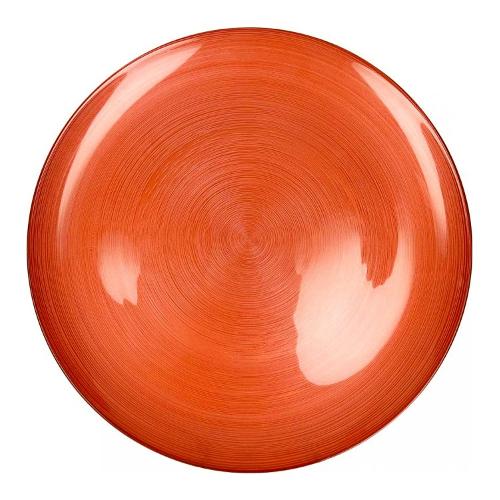 Brandani Piatto portata Vetro (32cm) ARES Arancio 40554