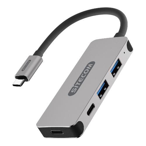 Sitecom Hub USB 3.0 Grey 4 porte CN 384