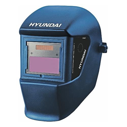 Hyundai Power Products Maschera saldatore Auto Oscurante con Batteria Celle Solari Nero 45180