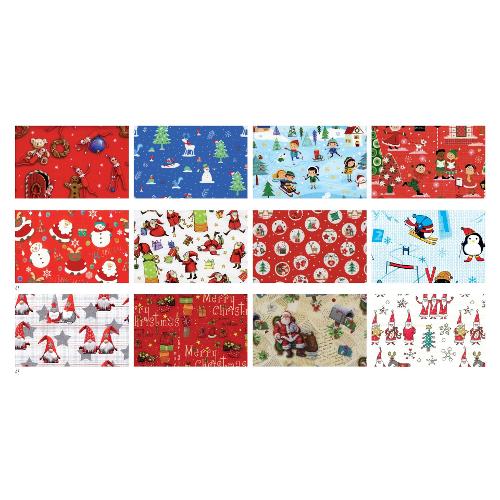 Saul Sadoch Rotolo carta regalo (100x300cm) Assortito R3M01NT2