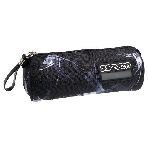 Seven Astuccio bustina (22x8,5x8cm) Snacky Boy Jet black 301022244