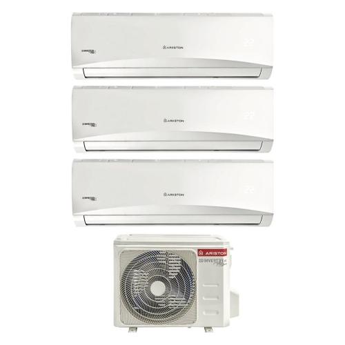 Ariston Thermo Condizionatore fisso trial 2,5 + 2,5 + 3,5 Kw PRIOS C80 Xd0C O White
