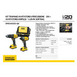 Avvitatore a Impulsi Stanley Fatmax FMC645D2-QW 18V doppia batteria