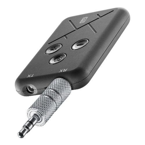 Cellular Line Ricevitore audio bluetooth Wireless Transmitter Black e Silver BTHOMETRANSK