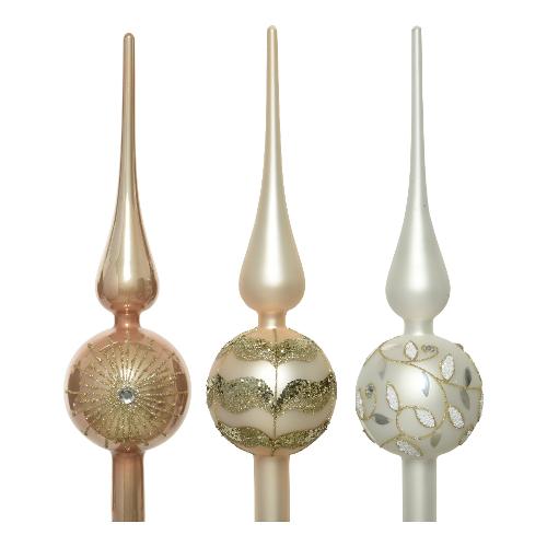 Kaemingk Puntale albero di natale (30 cm) Pearl assortito 170107