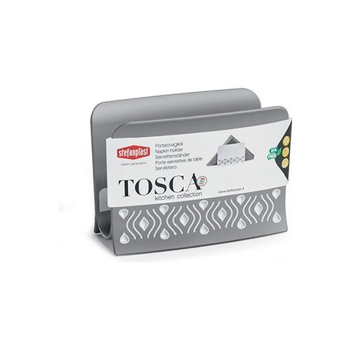 Stefanplast Porta tovaglioli (15,5x7,5cm) TOSCA Grigio 55352