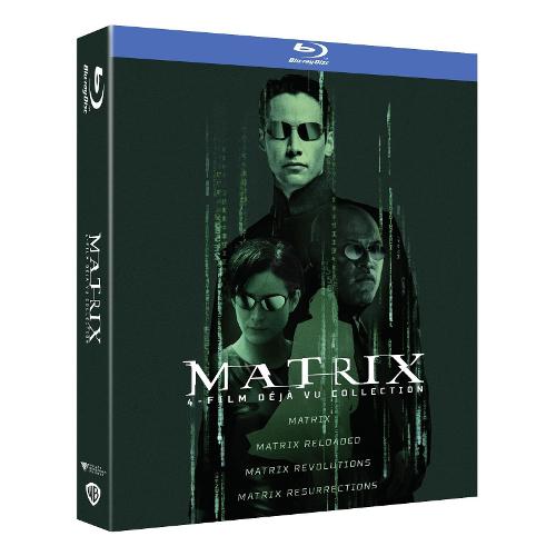 Warner Entertainment Blu Ray Matrix 4 Film Deja Vu Collection (4 Blu Ray) - Andy Wachowski, Lana Wachowski, Larry Wachowski 1000814457