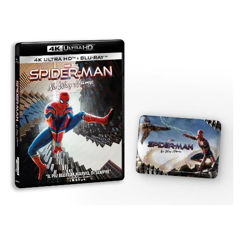 Eagle Pictures Blu Ray 4K Spider Man No Way Home (4K Ultra Hd+Blu Ray Hd+Magnete) - Jon Watts 869408RVDO