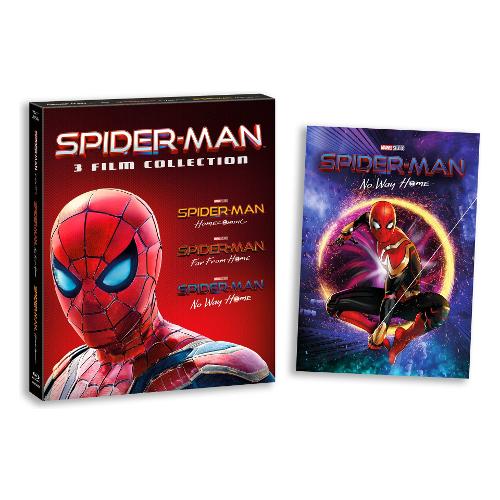 Eagle Pictures Blu Ray Spider Man Home Collection (3 Blu Ray) - Jon Watts 869412RVDO