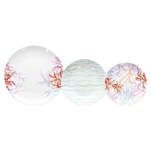 Tognana Servizio piatti Porcellana 18 pz PACIFICO Multicolor MC070185827