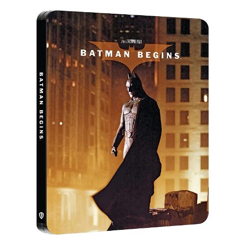 Warner Entertainment Blu Ray 4K Batman Begins (Steelbook) (4K Ultra Hd+Blu Ray) - Christopher Nolan 1000814634