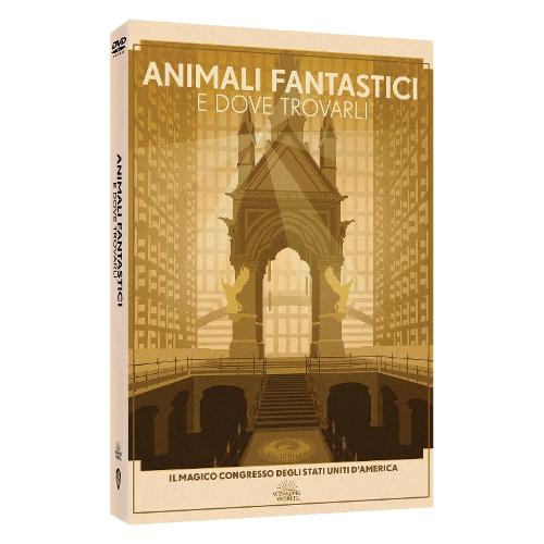 Warner Entertainment DVD Animali Fantastici E Dove Trovarli (Travel Art) - David Yates 1000816912