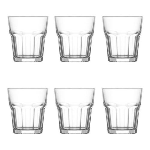 Set bicchieri Acqua 6pz LAV ARAS Trasparente 8,7 x 9,5 cm 305ml