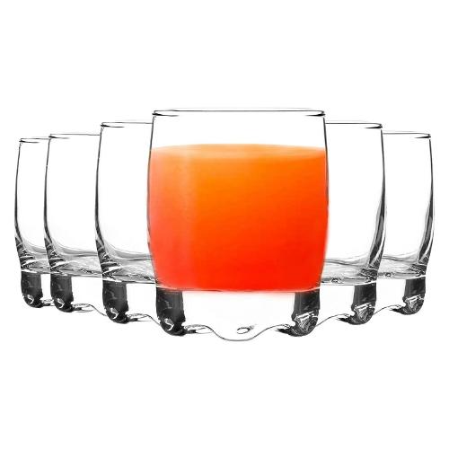 Cve Set bicchieri Liquore 6 pz Vetro (80ml) LAV ADORA Trasparente