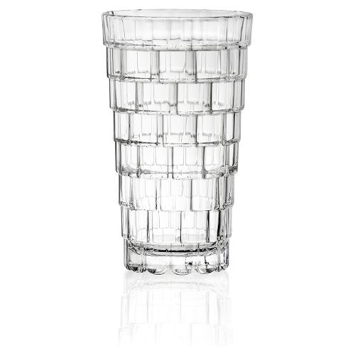 Rcr Set bicchieri Bibita 6 pz (390ml) impilabile STACK Trasparente 276140