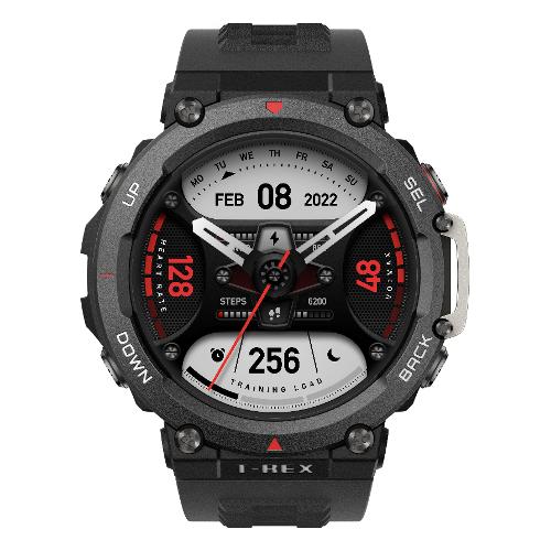Amazfit Smartwatch ( AMOLED ) ADVENTURE SERIES T REX 2 Ember black 47 mm W2170OV6N