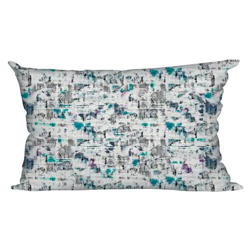 Olibò Cuscino arredo KANDINSKY Azzurro e Bianco (50x30cm) 400316 KAN17