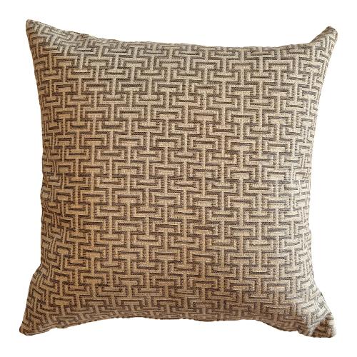 Olibò Cuscino arredo LABIRINTO Grigio (42x42cm) 400306 LAB02