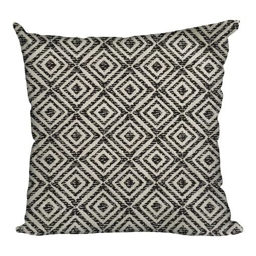 Olibò Cuscino arredo KELSEY Bianco e Nero (50x50cm) 400310 KEL